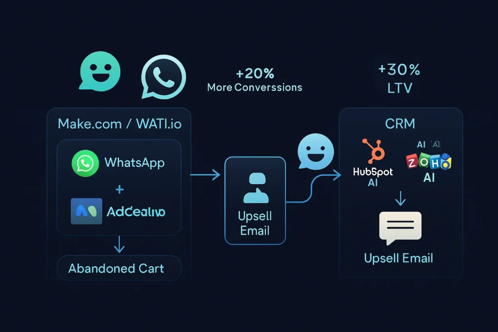 How to Build a High-ROAS Funnel with AI Tools in 2025: Skyrocketing Conversions Workflow of WhatsApp automation and CRM integration using AI tools to increase lifetime value and conversions in 2025