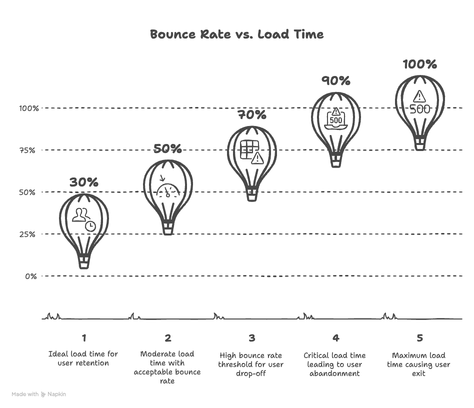 How to Build an SEO-Optimized WordPress Blog Bounce Rate vs. Load Time