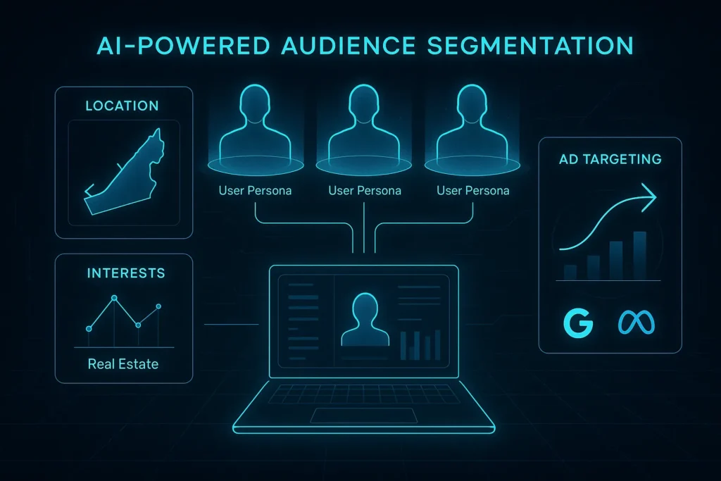 Why Digital Marketing Is Important in 2025: A Complete Guide for Businesses of All Sizes AI targeting dashboard for digital marketing audience in 2025