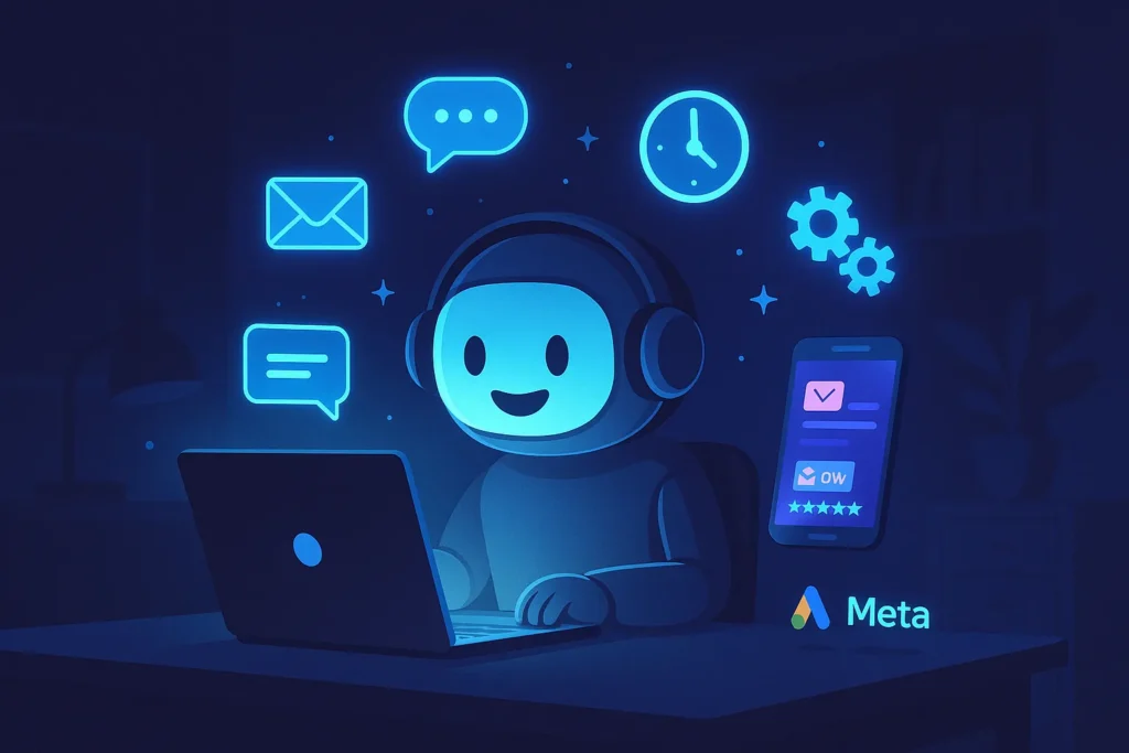 Why Digital Marketing Is Important in 2025: A Complete Guide for Businesses of All Sizes AI chatbot automating lead generation 24/7 in 2025