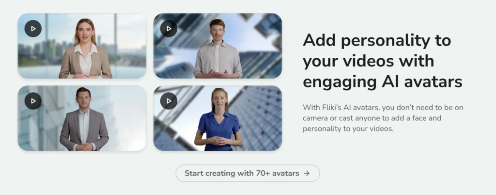 Fliki AI Review: Is This the Ultimate Tool to Create Content That Pops? fliki ai review dashboard and website screenshot