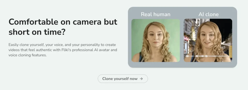 Fliki AI Review: Is This the Ultimate Tool to Create Content That Pops? fliki ai review dashboard and website screenshot