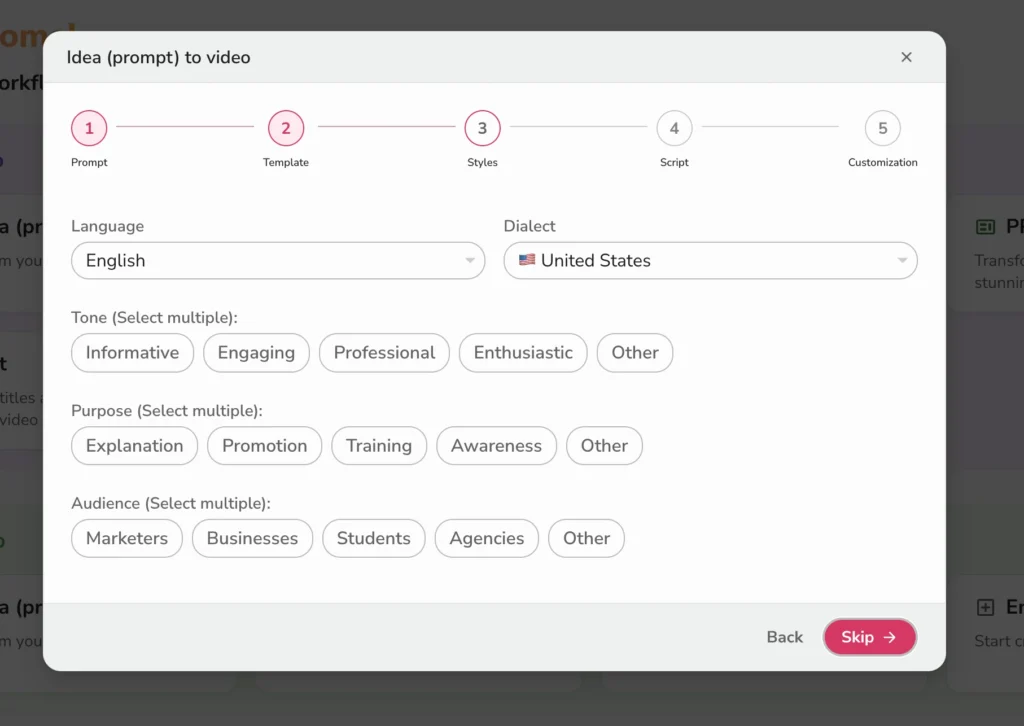 Fliki AI Review: Is This the Ultimate Tool to Create Content That Pops? fliki ai review dashboard and website screenshot