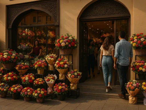How to Attract Customers to Flower Shop Dubai: 15 Proven Steps to Boost Walk-Ins Welcoming Dubai flower shop storefront with vibrant floral displays and happy customers - How to Attract Customers to Flower Shop Dubai