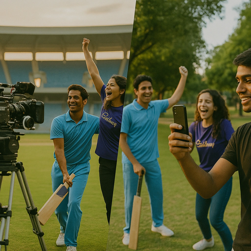 Cinematic Ads vs. Viral Content: What’s the Real Winner in 2025 Brand Storytelling? Cadbury-style hybrid campaign mixing cinematic ads with fan-made viral videos