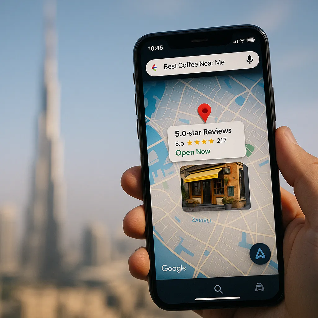 Why Digital Marketing Is Important in 2025: A Complete Guide for Businesses of All Sizes Local SEO success for small café in Dubai using digital marketing